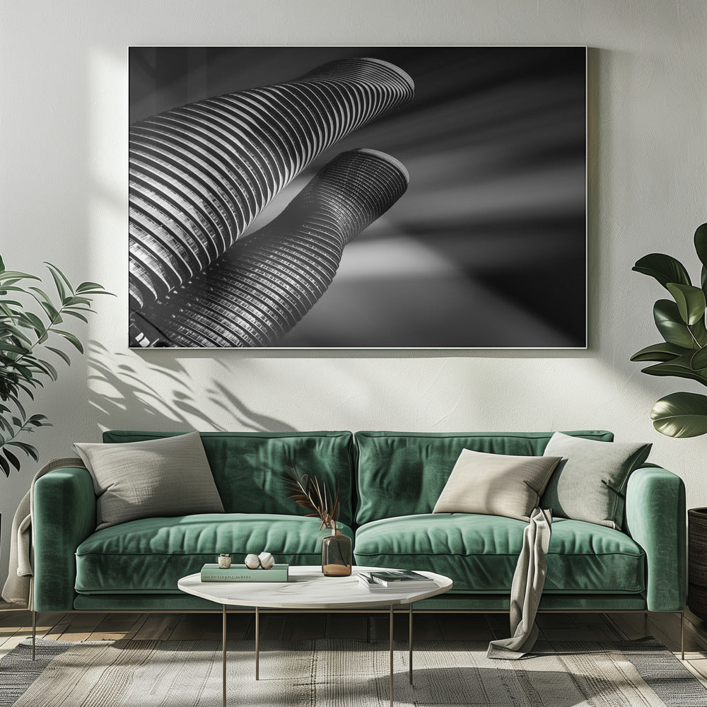 Twisted Towers by Jackson Carvalho Art Print-canvas-DECOROLALA