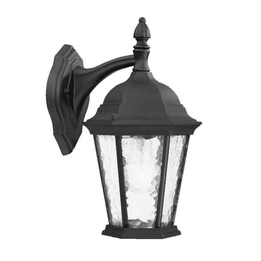 Two Light Matte Black Hanging Carousel Wall Light-Outdoor Lighting-DECOROLALA