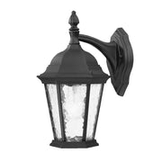 Two Light Matte Black Hanging Carousel Wall Light-Outdoor Lighting-DECOROLALA