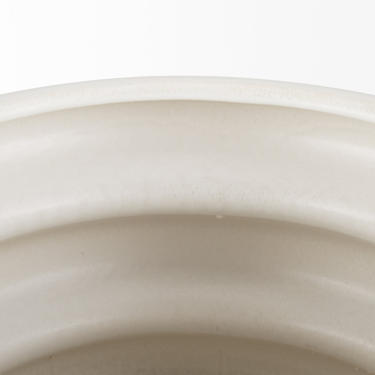 Twyla Tall Cream Glazed Floor Ceramic Vase-Vase-DECOROLALA