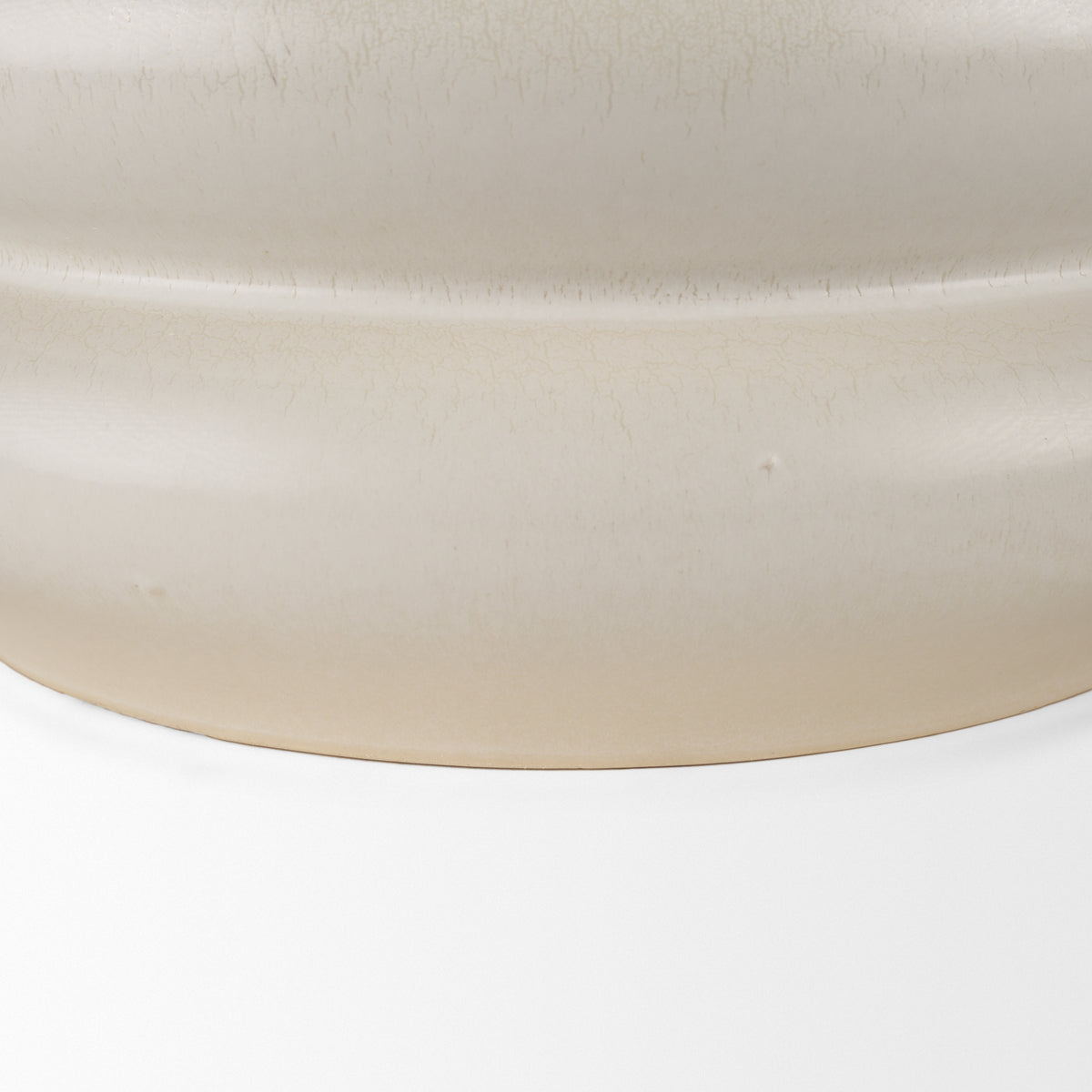 Twyla Tall Cream Glazed Floor Ceramic Vase-Vase-DECOROLALA