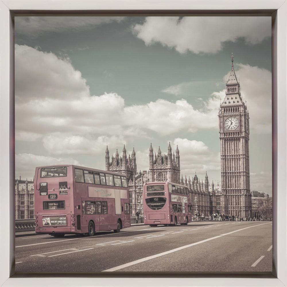 Typical London Wall Art by Melanie Viola-canvas-DECOROLALA