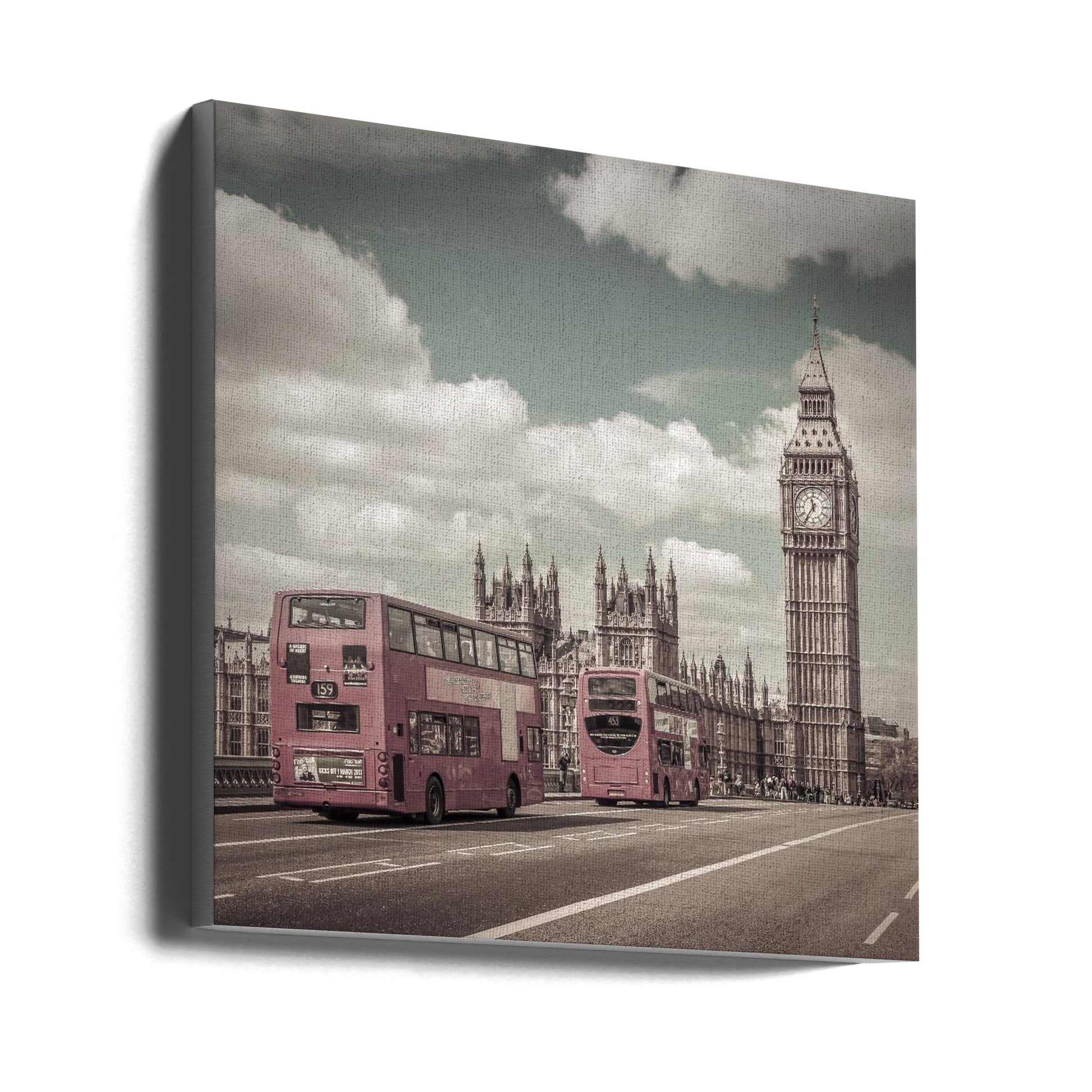 Typical London | urban vintage style-canvas-DECOROLALA