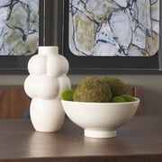Tyren Glazed Decorative Round Ceramic Bowl-Bowls-DECOROLALA