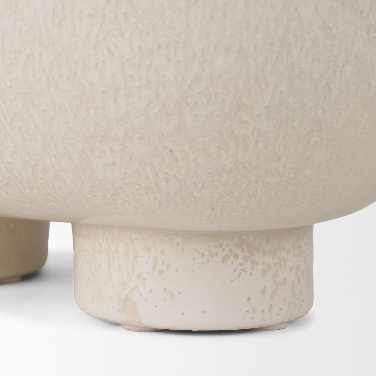 Tyren Glazed Decorative Round Ceramic Bowl-Decorative Bowls-DECOROLALA