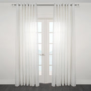 Ultra Textured Wide Width Sheer Curtain-Curtains-DECOROLALA
