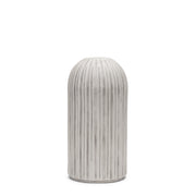 Ummi Small Off White w/ Gray Antiquing Ceramic Vase-Vase-DECOROLALA