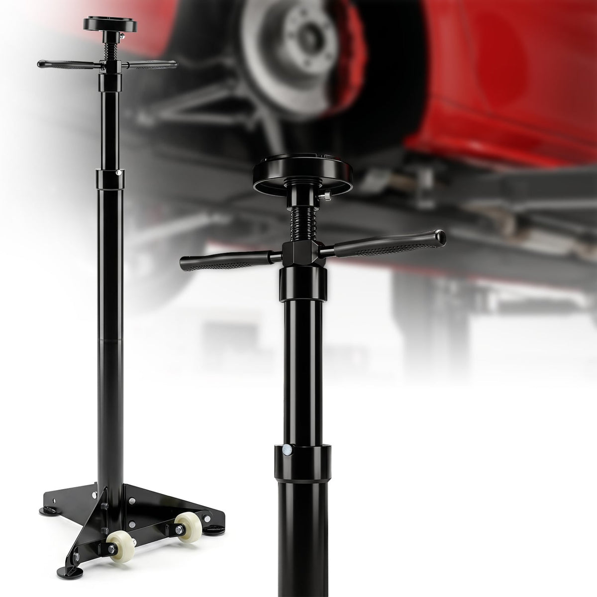 Underhoist Support Stand for Vehicle Components Support-Black-Garages-DECOROLALA
