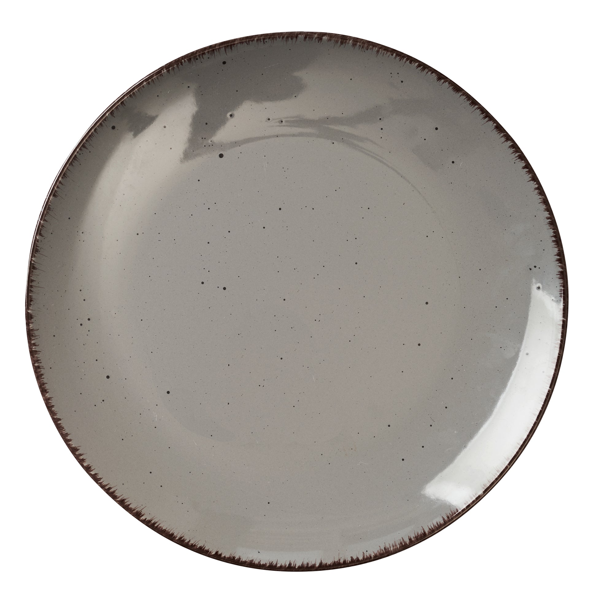 Utopia 16pc Stoneware Dinnerware Set - Grey-Dinnerware-DECOROLALA