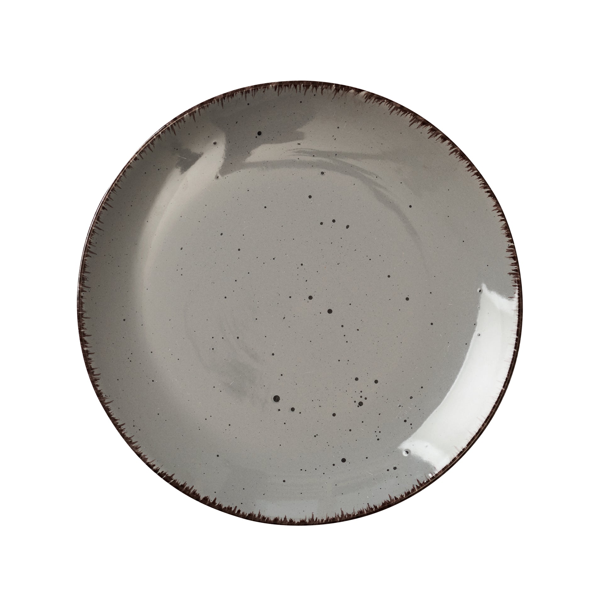 Utopia 16pc Stoneware Dinnerware Set - Grey-Dinnerware-DECOROLALA
