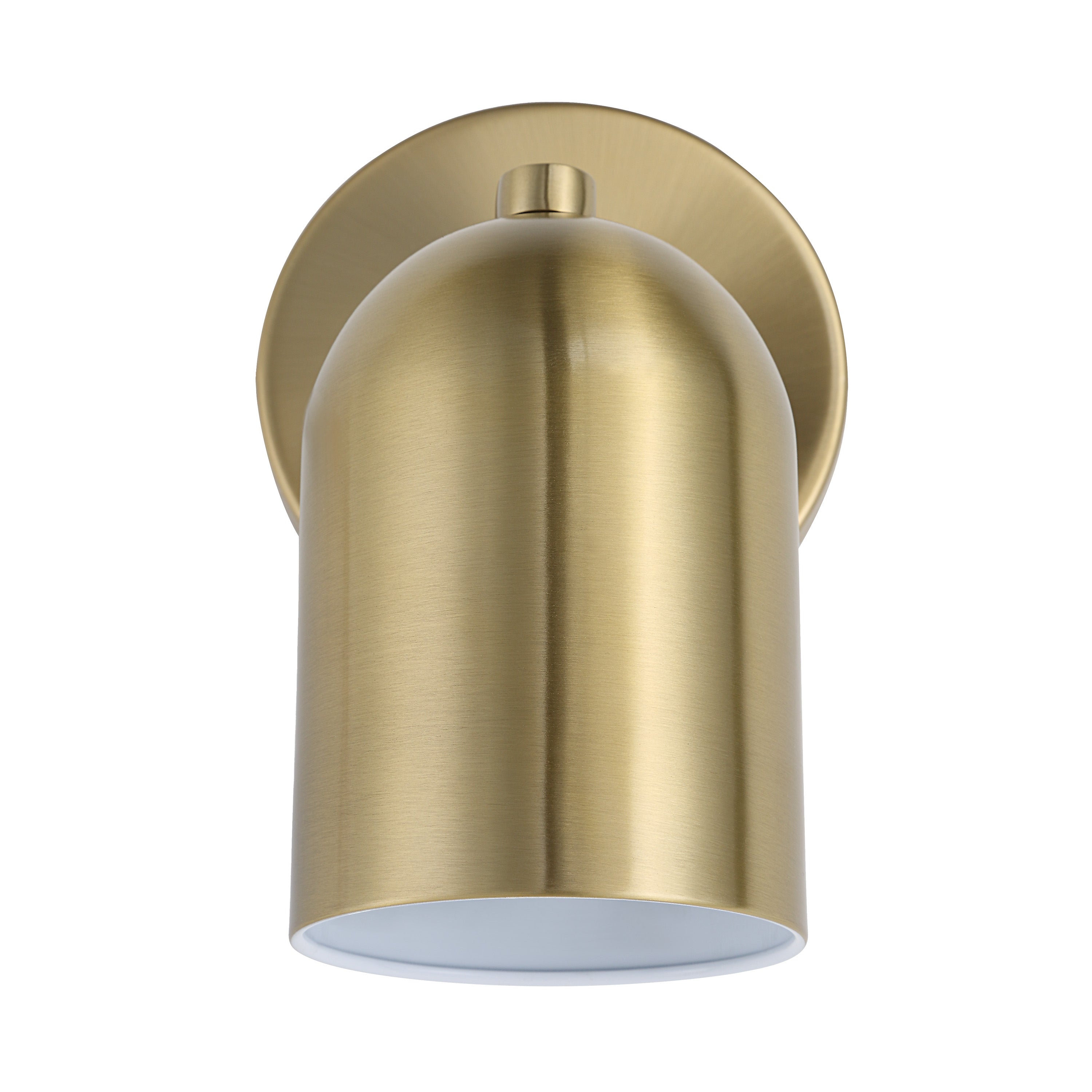 Valonia 8.25" Wall Sconce, Burnished Brass-Wall Sconce-DECOROLALA