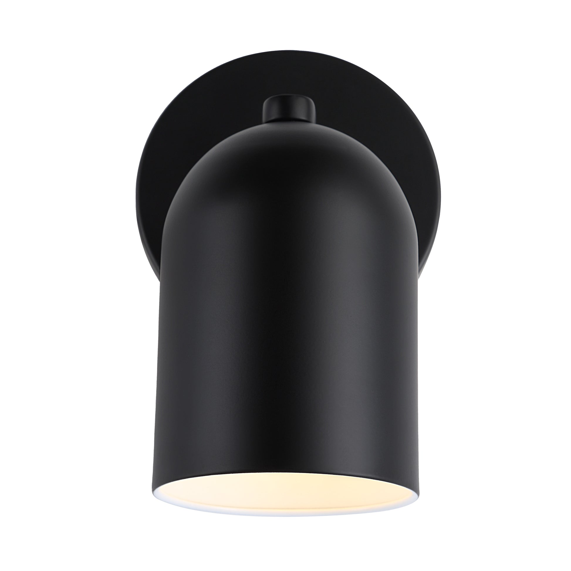 Valonia 8.25" Wall Sconce, Matte Black-Wall Sconce-DECOROLALA
