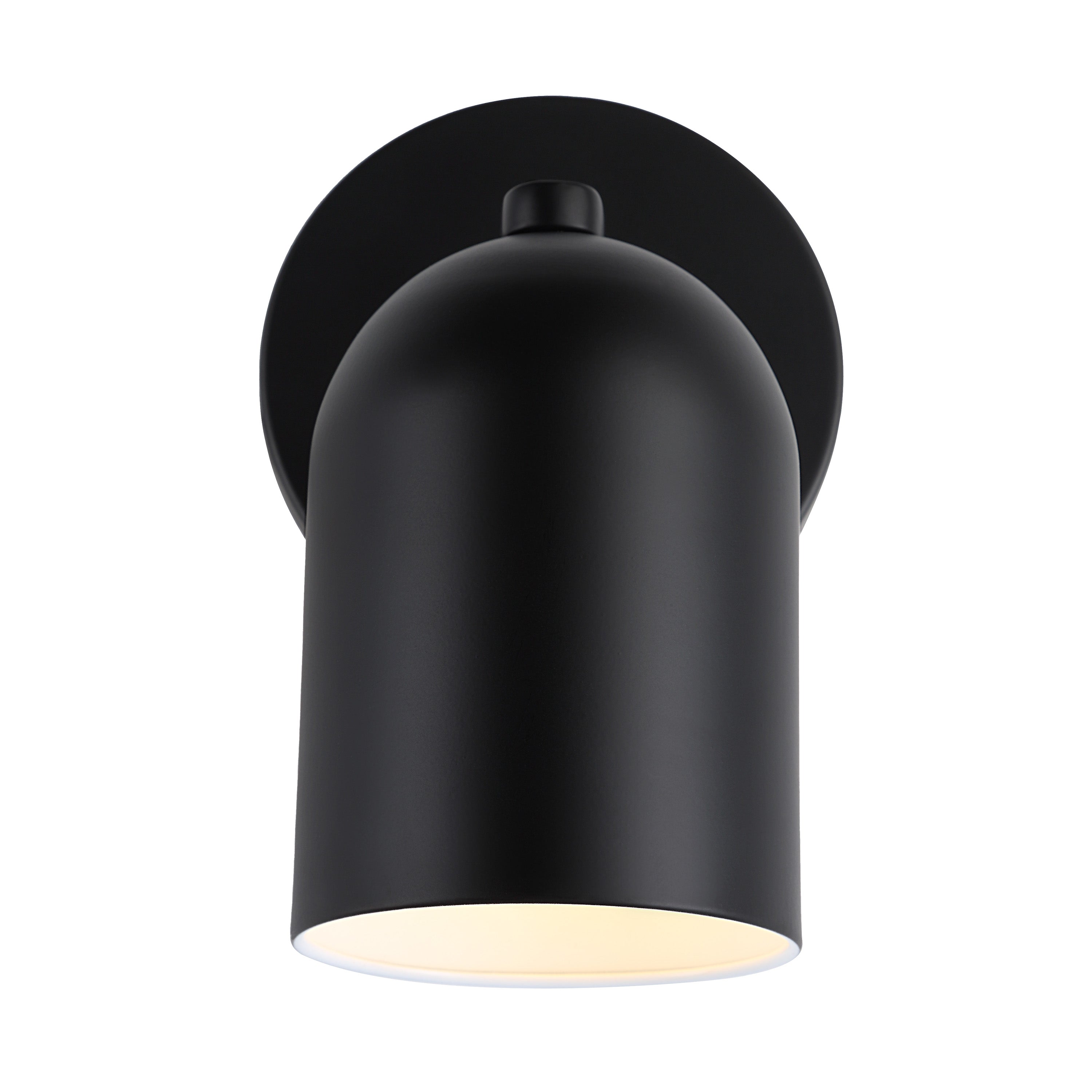 Valonia 8.25" Wall Sconce, Matte Black-Wall Sconce-DECOROLALA