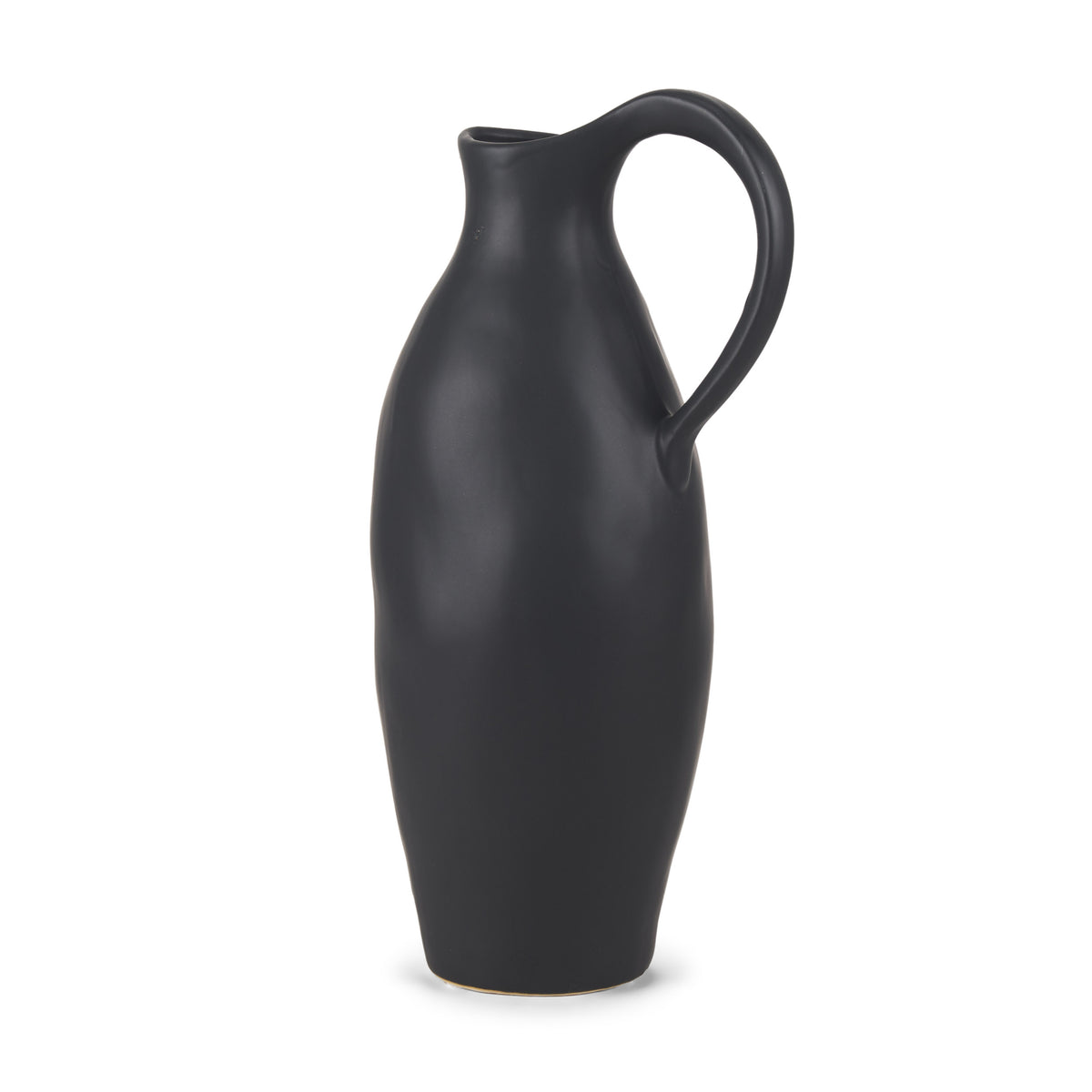 Valora Speckled Cream w/ Light Beige Ceramic Jug-Jars Jugs Urns-DECOROLALA