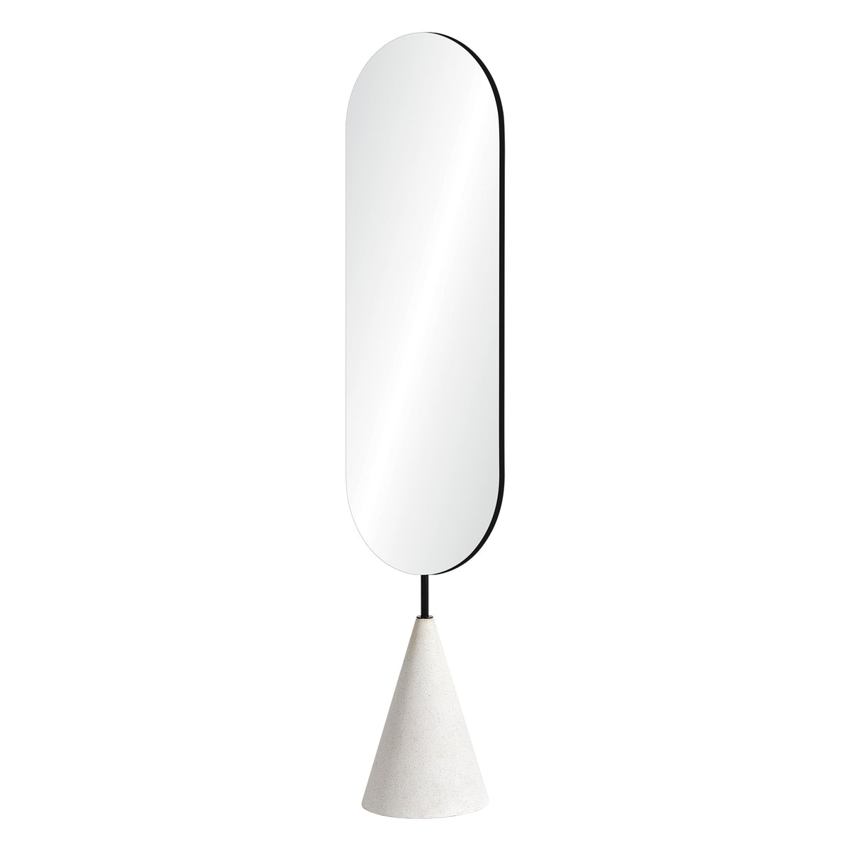Vawn 70" Tall Oval Full Length Mirror-Full-Length Mirrors-DECOROLALA