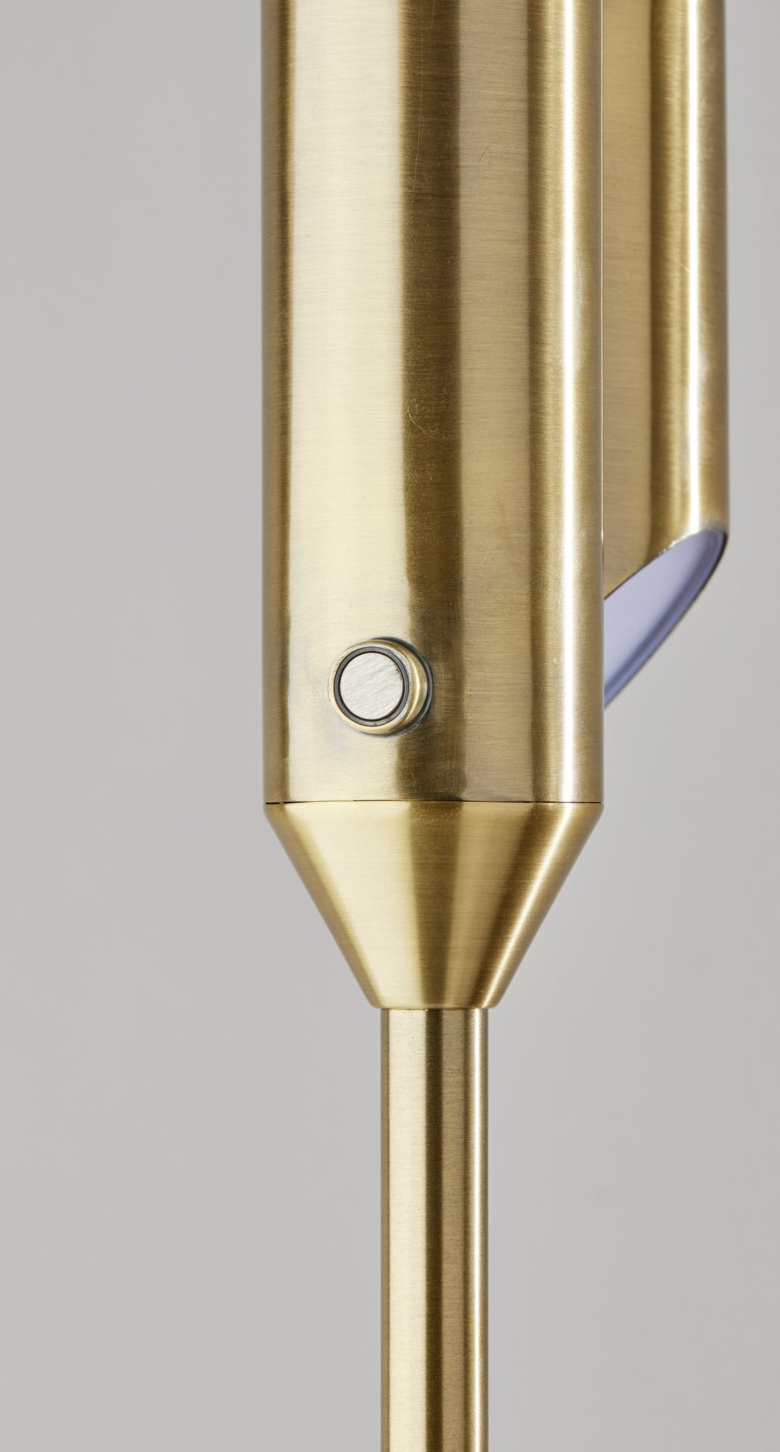 Vega Torchiere- Antique Brass-Lighting-DECOROLALA