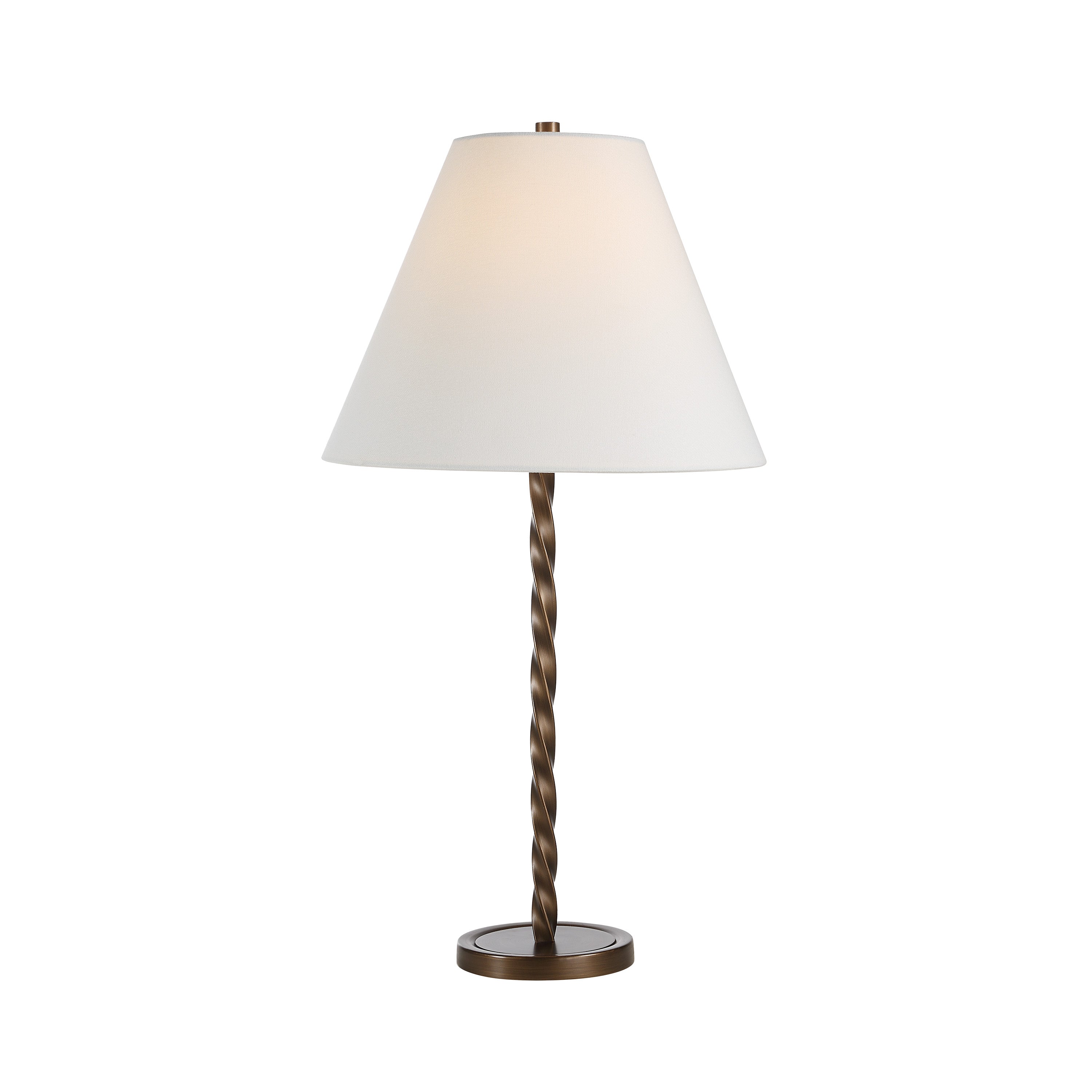 Veria 26" Table Lamp Dark Antique Bronze-Table Lamp-DECOROLALA