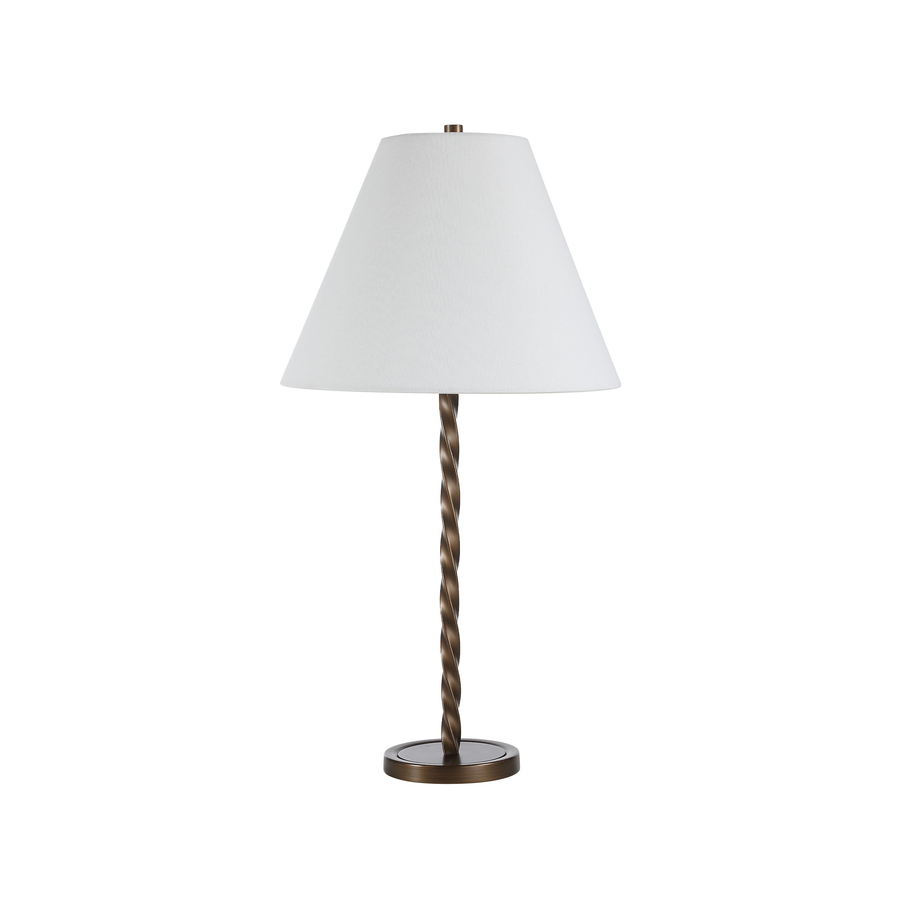 Veria 26" Table Lamp Dark Antique Bronze-Table Lamp-DECOROLALA