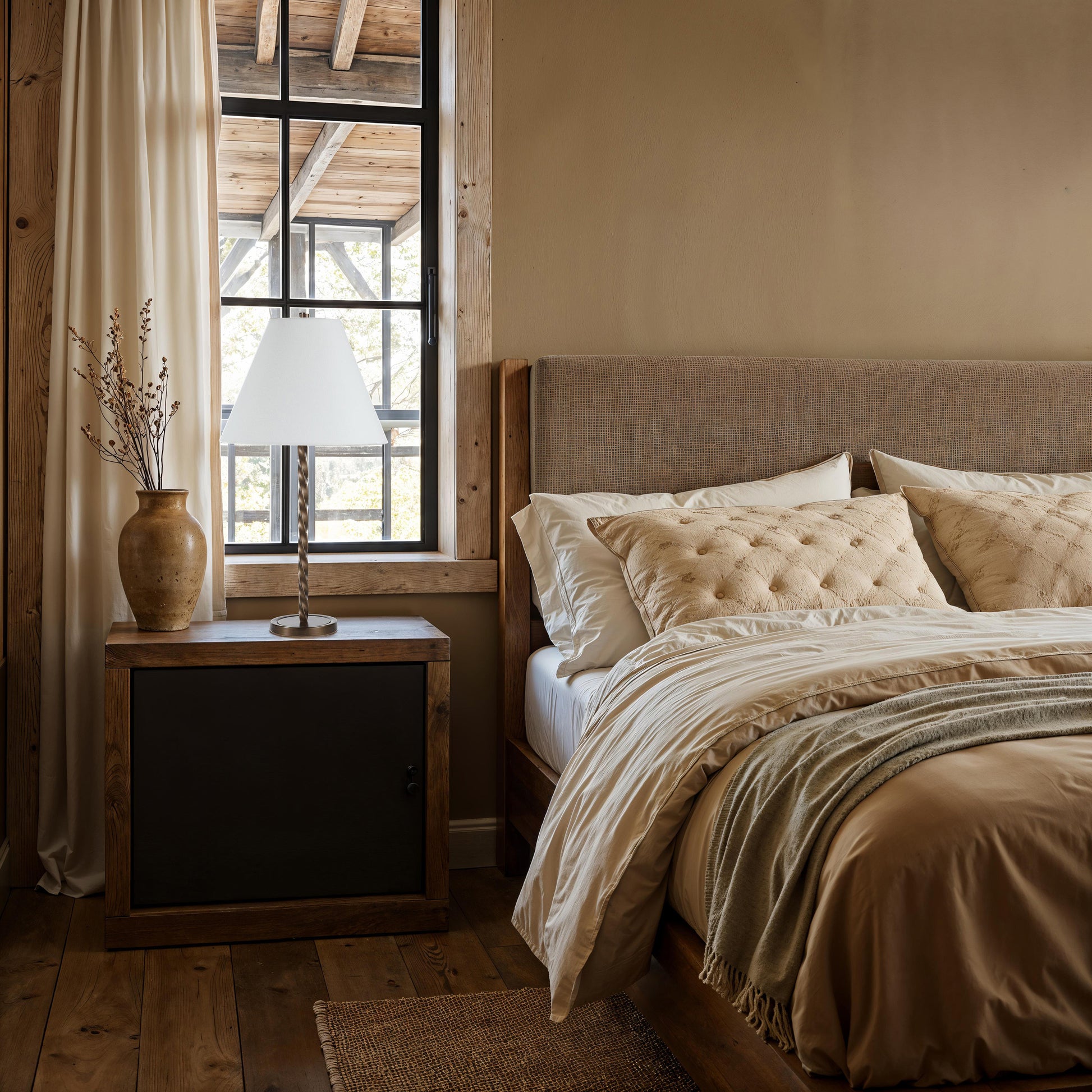 Veria 26.0" Height Table Lamps, Dark Antique Bronze-Table Lamp-DECOROLALA