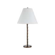 Veria 26.0" Height Table Lamps, Dark Antique Bronze-Table Lamp-DECOROLALA