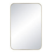 Vesey 36" Tall Rectangle Wall Mirror, Yellow-Mirror-DECOROLALA