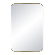 Vesey 36" Tall Rectangle Wall Mirror, Yellow-Mirrors-DECOROLALA