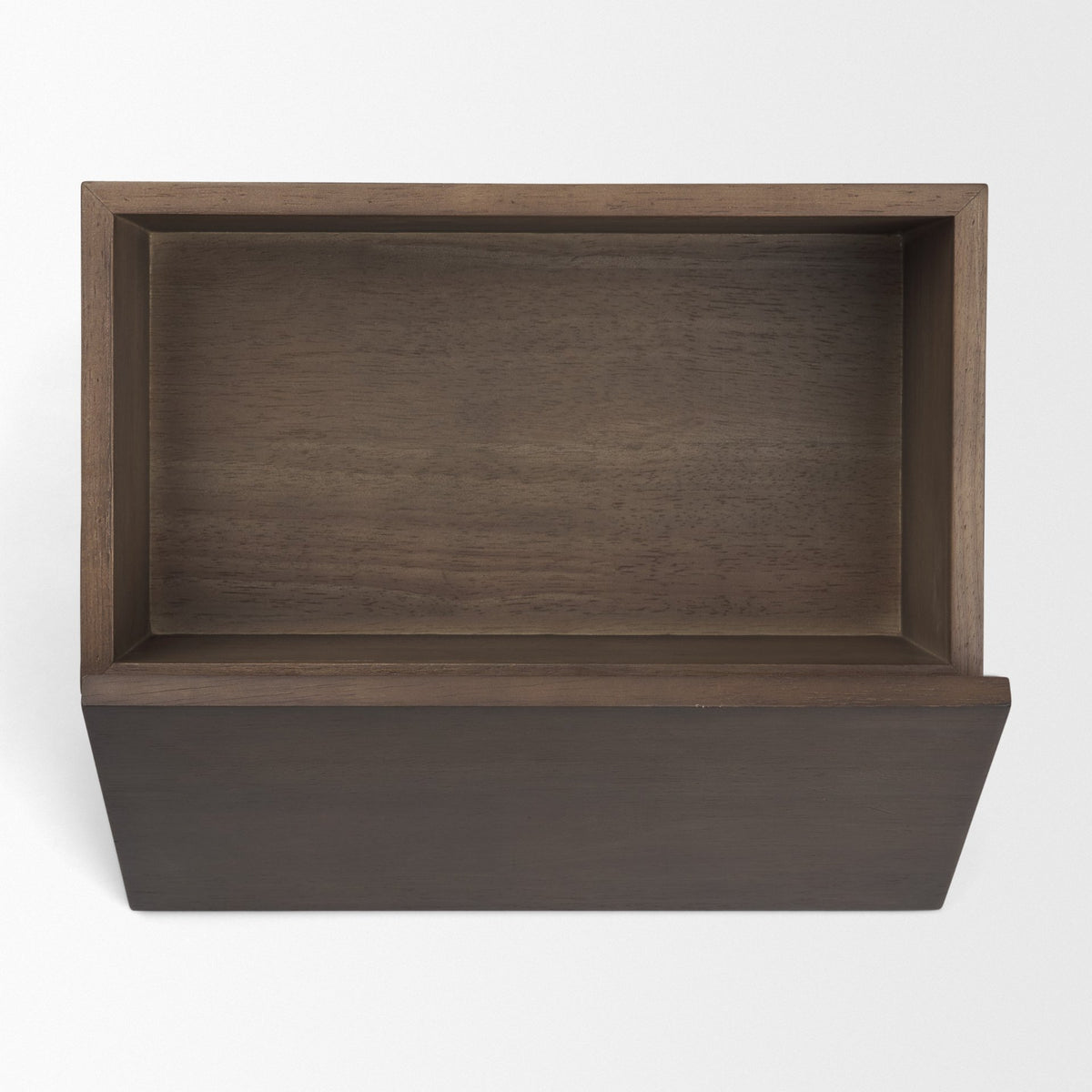 Vesta Walnut Wood Decorative Box-Boxes-DECOROLALA