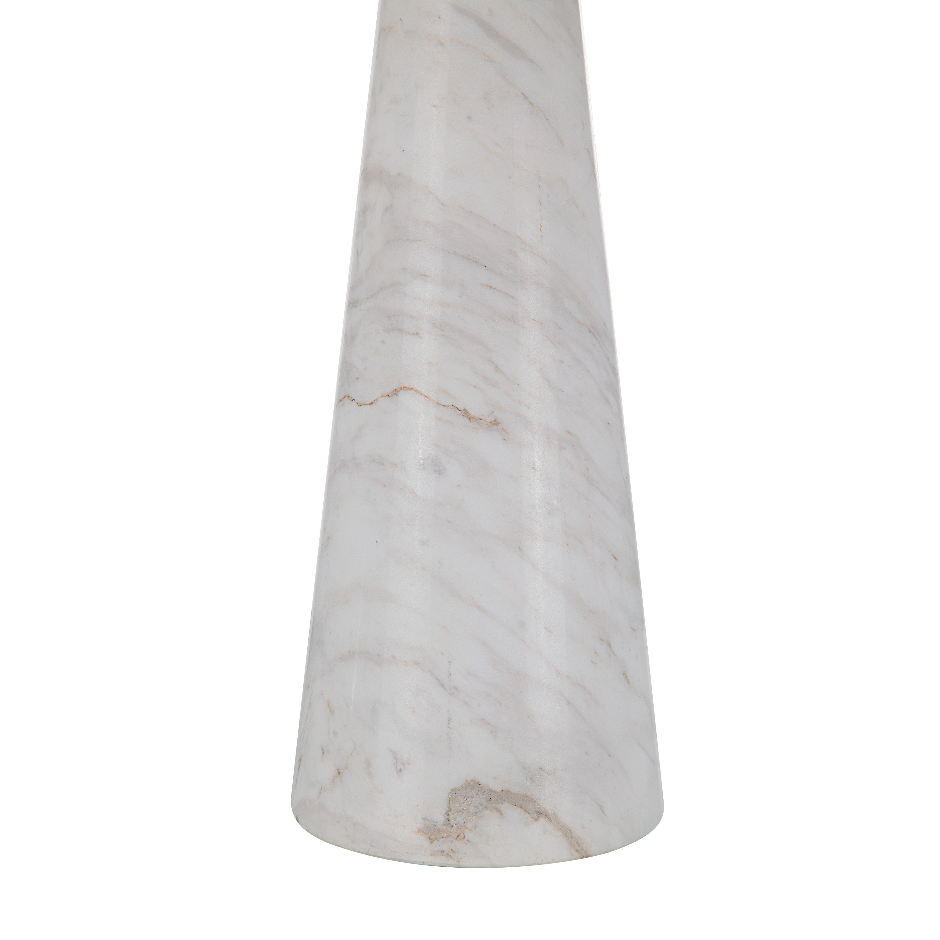 Vevey 25" Tall Brass Table Lamp with Linen Shade-Table Lamp-DECOROLALA