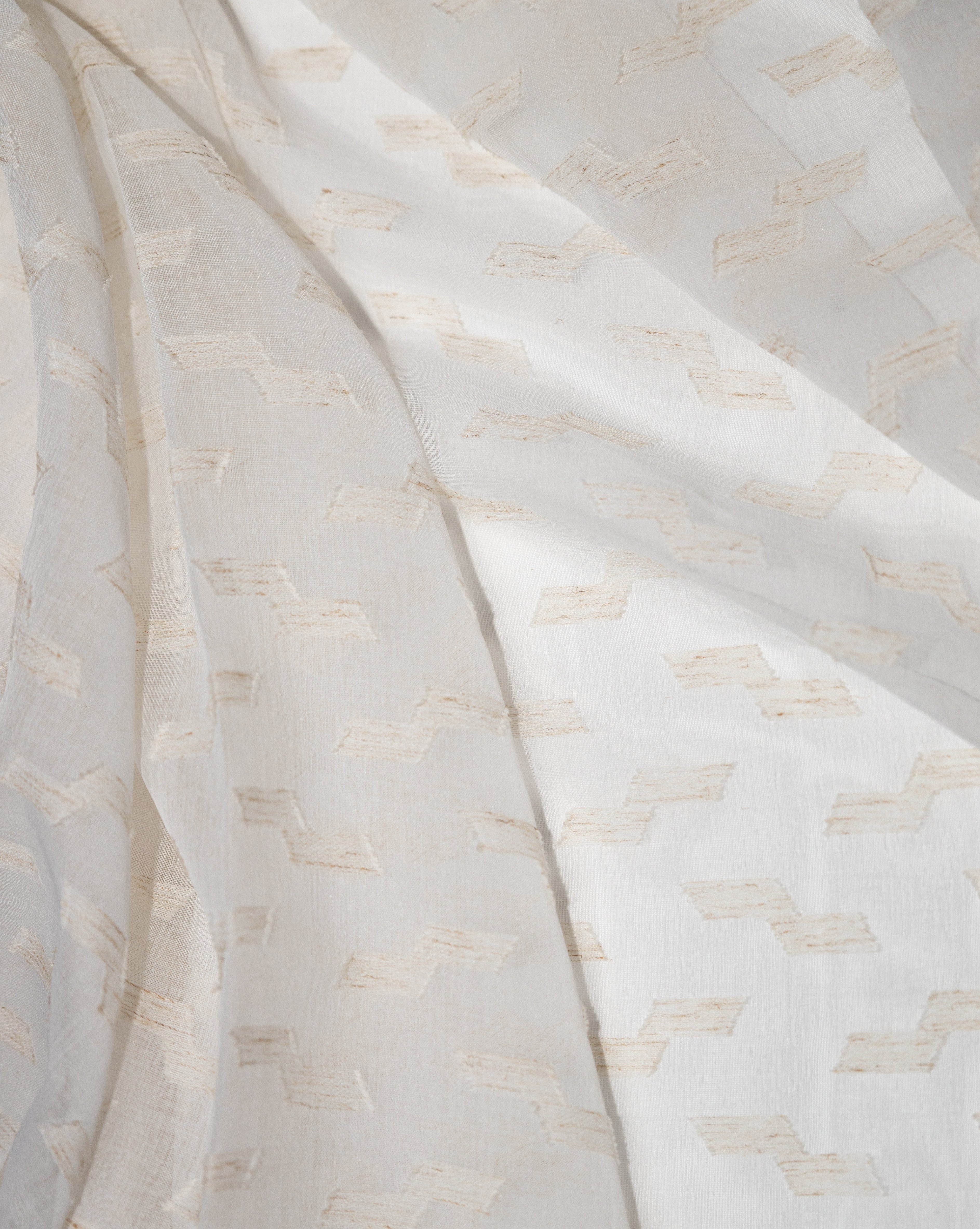 Via Rustic Inspired Wide Width Sheer Curtain 108"x 95"-Curtains-DECOROLALA