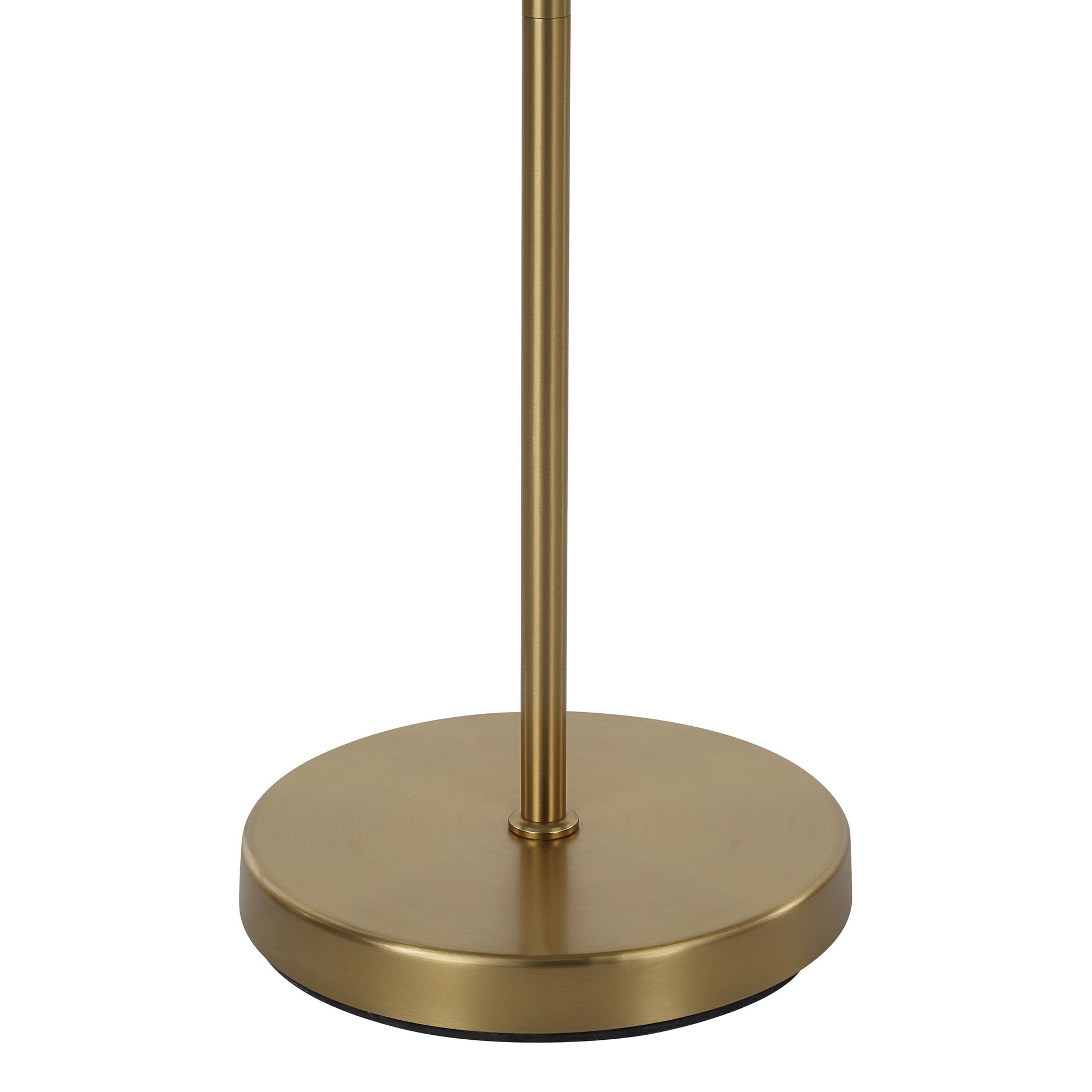 Vidura 47.5" Adjustable Floor Lamp, Brass-Floor Lamp-DECOROLALA