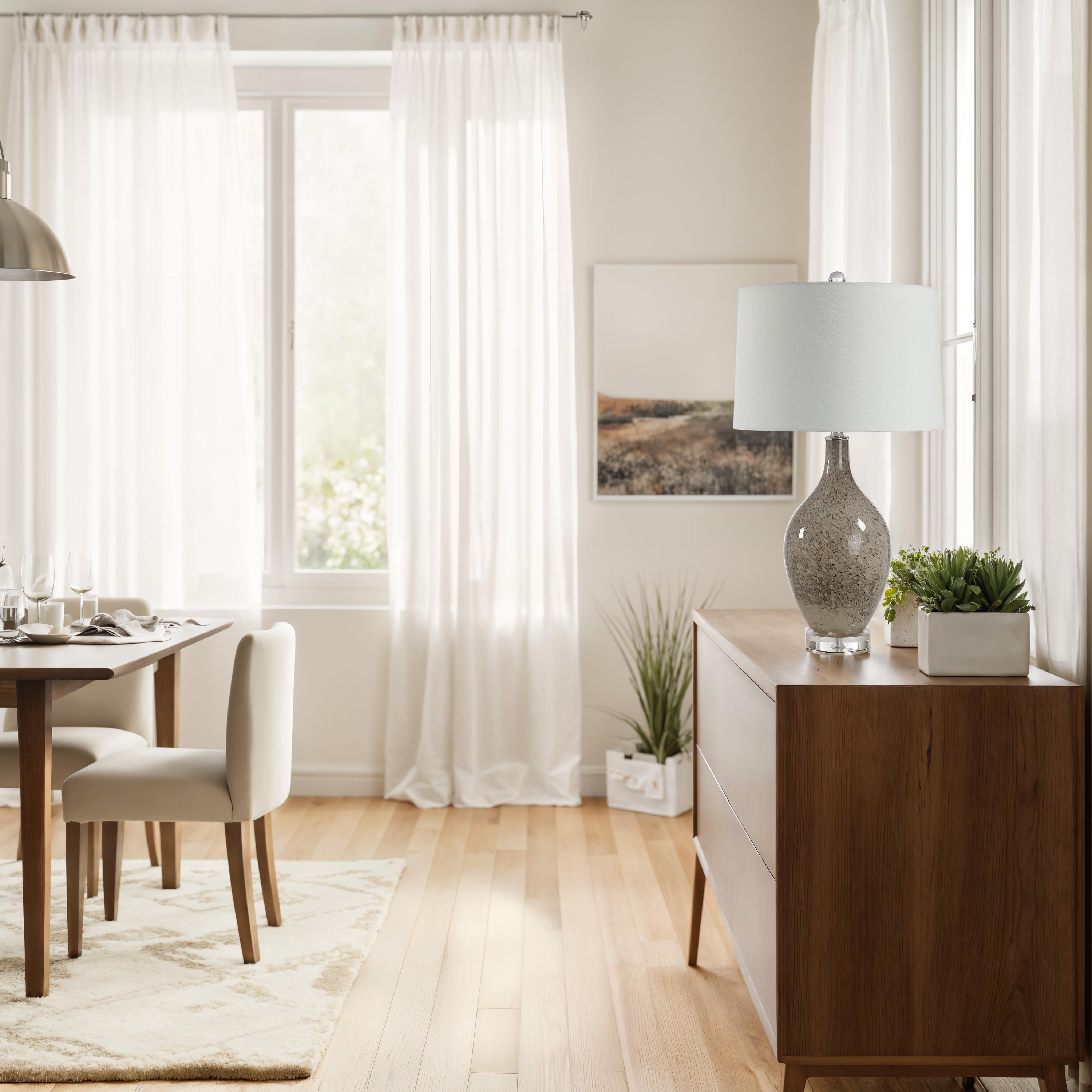 Vienne 25.0" Height Table Lamps, Green-Table Lamp-DECOROLALA