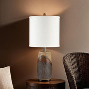 Vinca 28.75" Table Lamp with Wood-Look Finish-Table Lamp-DECOROLALA