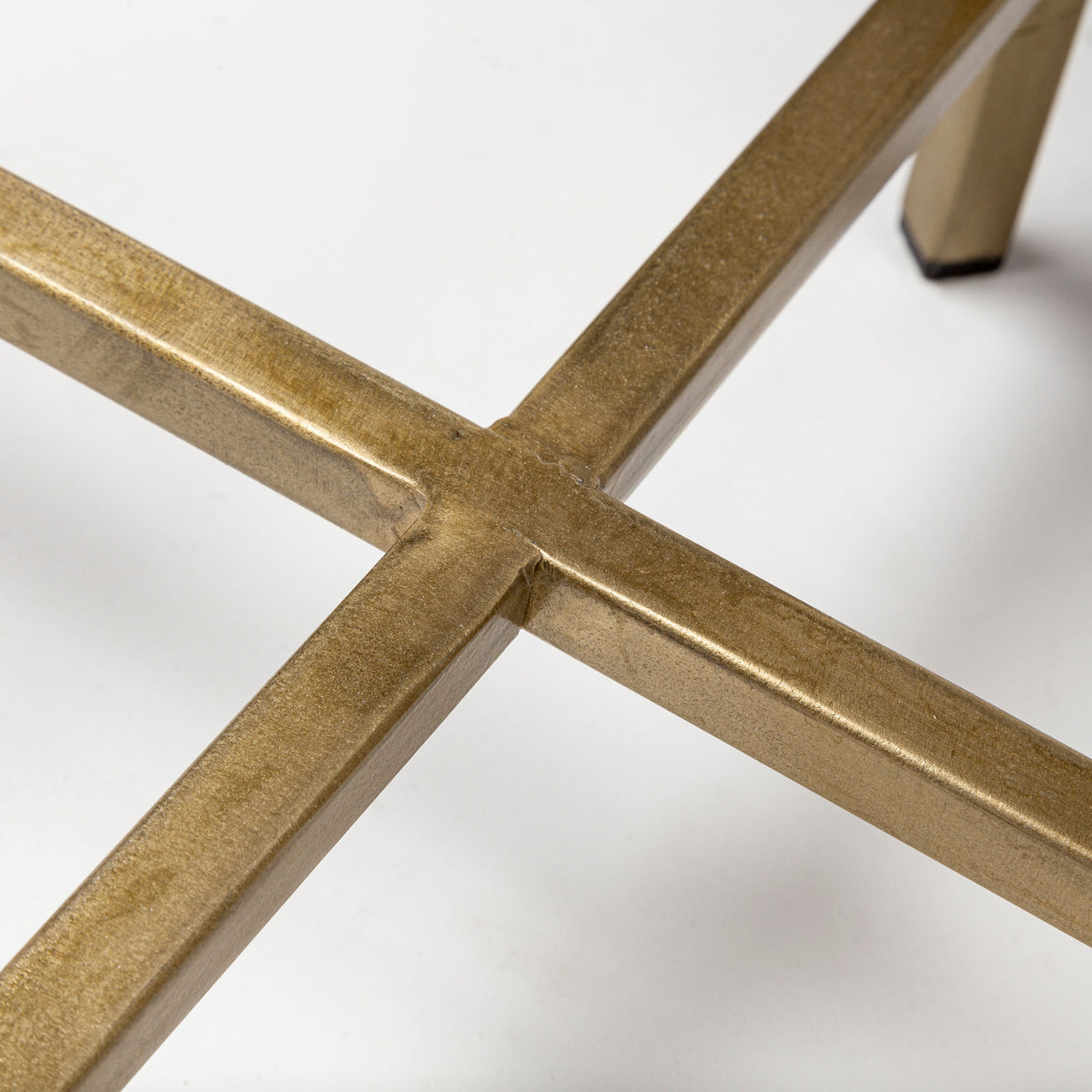 Vincent 33" Octagonal White Marble Tabletop w/ Gold Metal Base Coffee Table-Coffee Tables-DECOROLALA