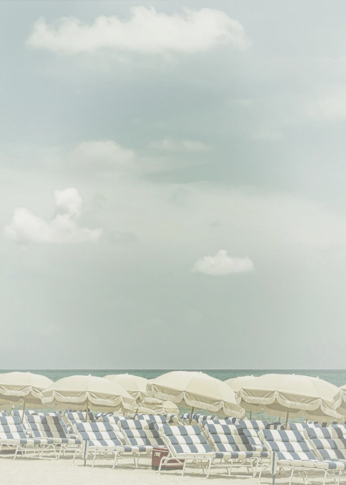 Vintage Beach Scene Wall Art by Melanie Viola-canvas-DECOROLALA