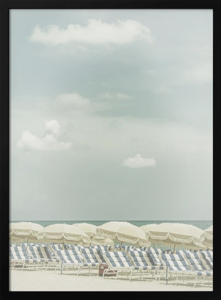 Vintage Beach Scene Wall Art by Melanie Viola-canvas-DECOROLALA