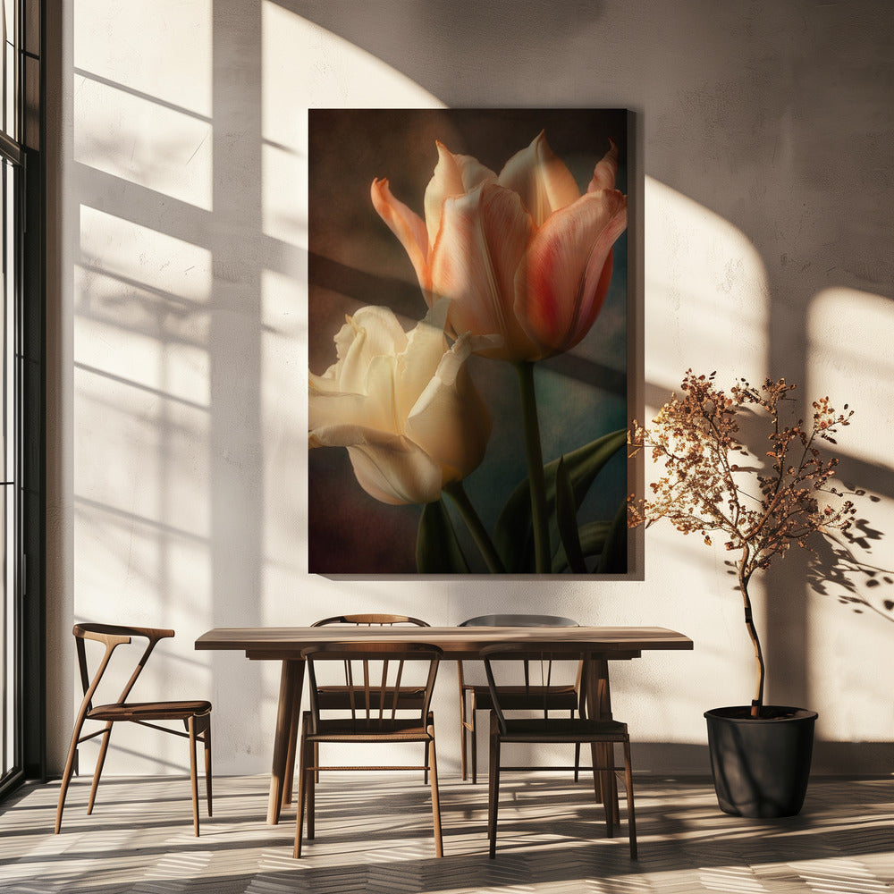 Vintage Flowers 2 Wall Art by Bilge Paksoylu-canvas-DECOROLALA