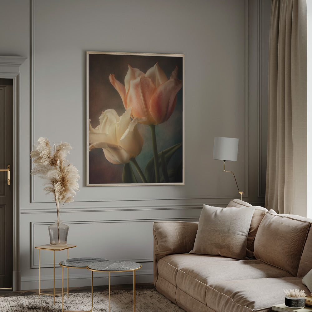 Vintage Flowers 2 Wall Art by Bilge Paksoylu-canvas-DECOROLALA