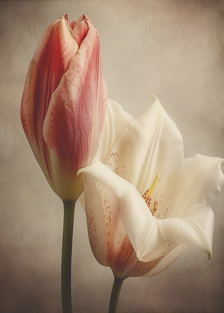 Vintage Flowers 3 Wall Art by Bilge Paksoylu-canvas-DECOROLALA