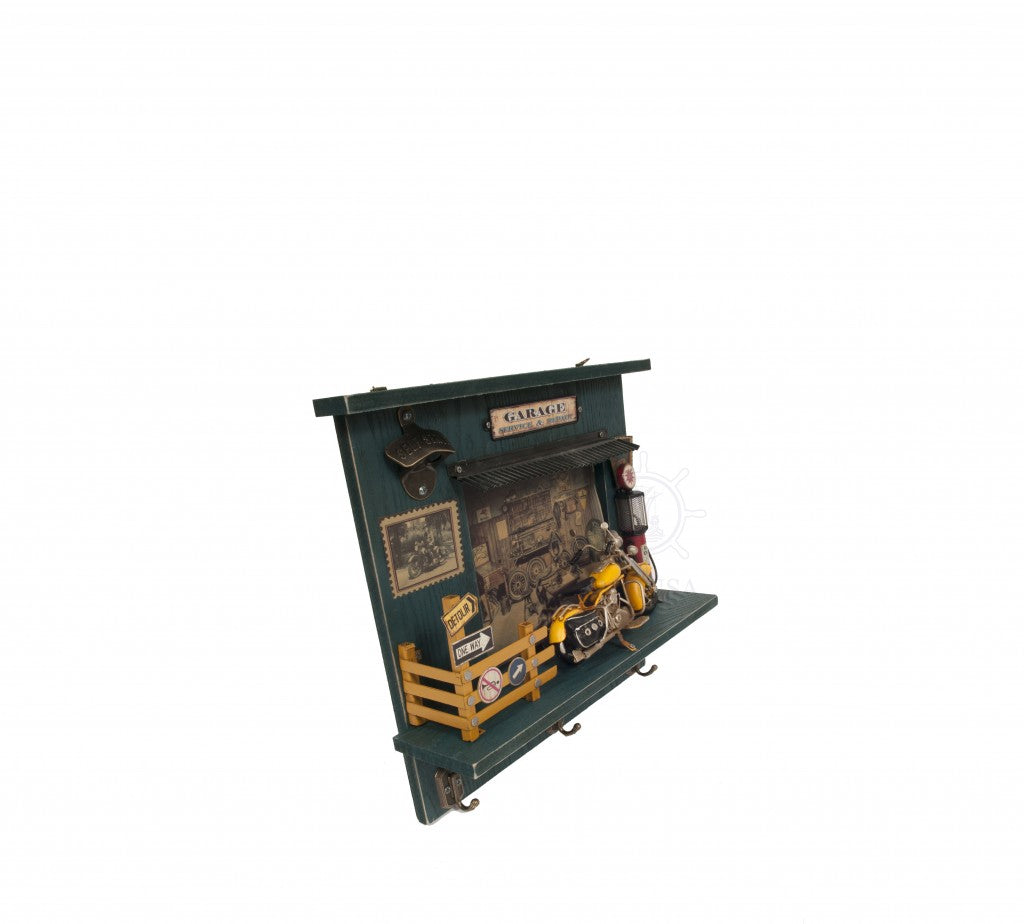 Vintage Harley Garage Key Organizer-Organizers-DECOROLALA