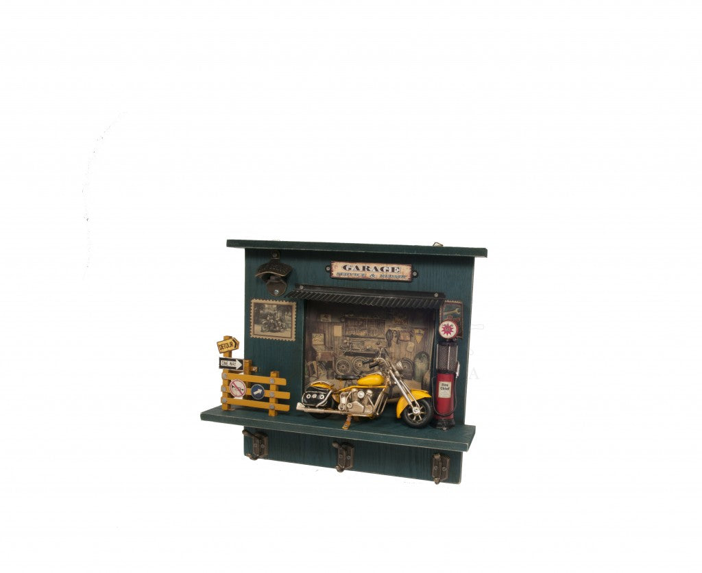 Vintage Harley Garage Key Organizer-Organizers-DECOROLALA