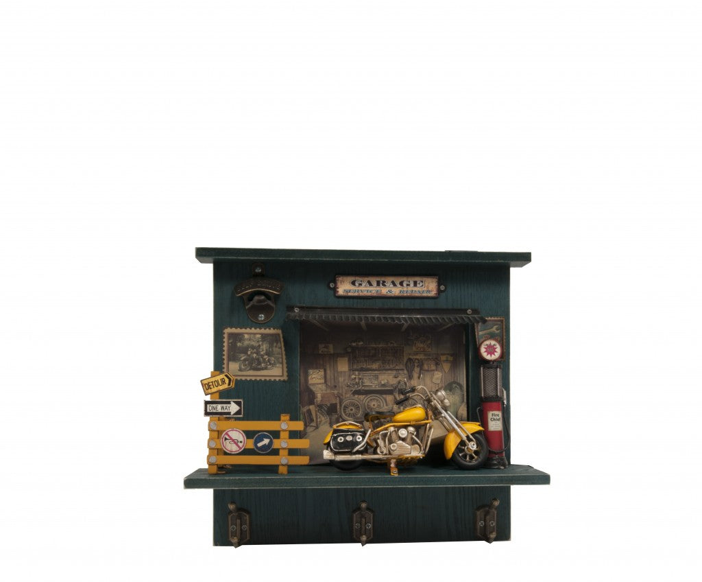 Vintage Harley Garage Key Organizer-Organizers-DECOROLALA