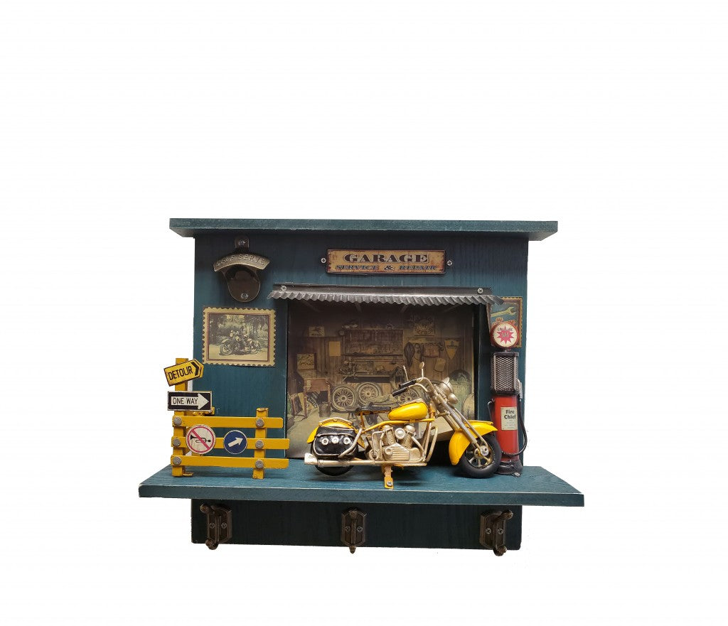 Vintage Harley Garage Key Organizer-Organizers-DECOROLALA