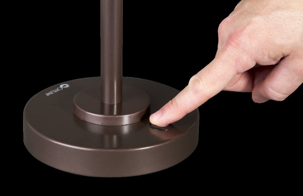 Vintage Style Industrial Bronze LED Adjustable Desk Lamp-Table Lamps-DECOROLALA