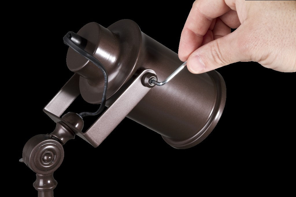 Vintage Style Industrial Bronze LED Adjustable Desk Lamp-Table Lamps-DECOROLALA