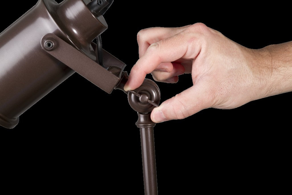 Vintage Style Industrial Bronze LED Adjustable Desk Lamp-Table Lamps-DECOROLALA