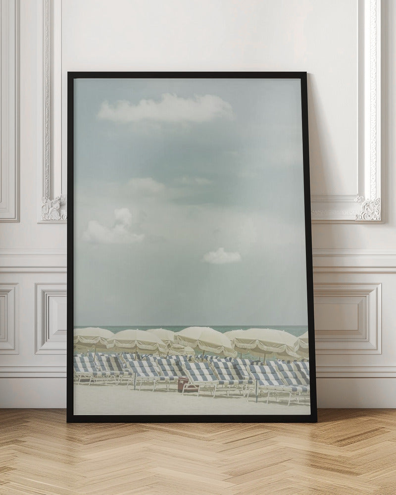 Vintage beach scene-canvas-DECOROLALA