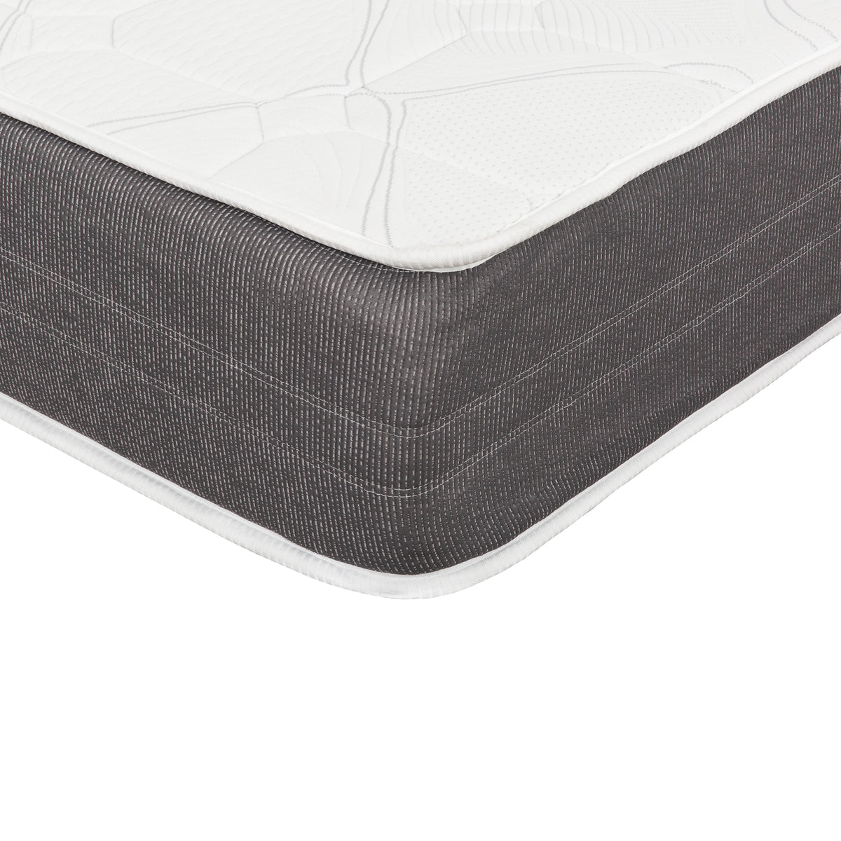 Volare 12 in. Firm Mattress with Pocket Coils-Bedroom Furniture Sets-DECOROLALA