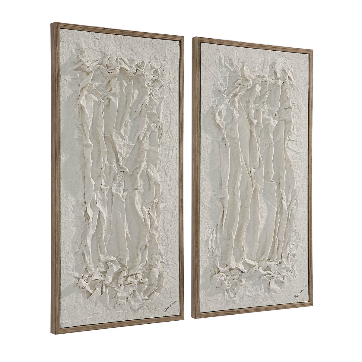 Volterra 20" Wide Wall Art, White-Wall Art Prints-DECOROLALA