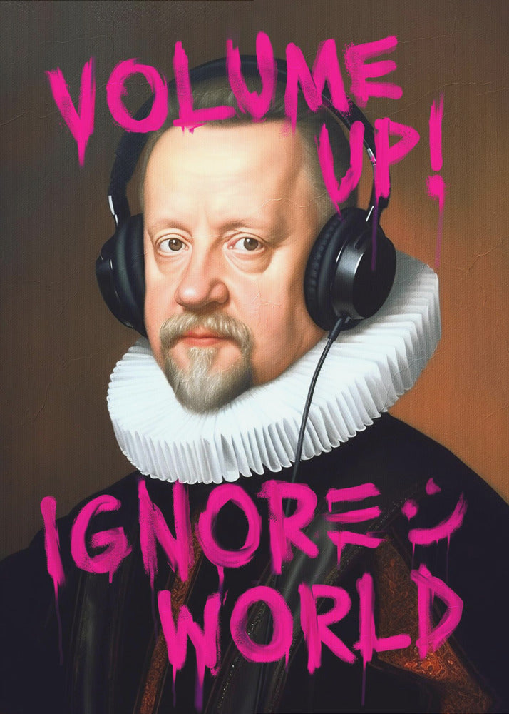 Volume Up Canvas Print-Canvas Print-DECOROLALA