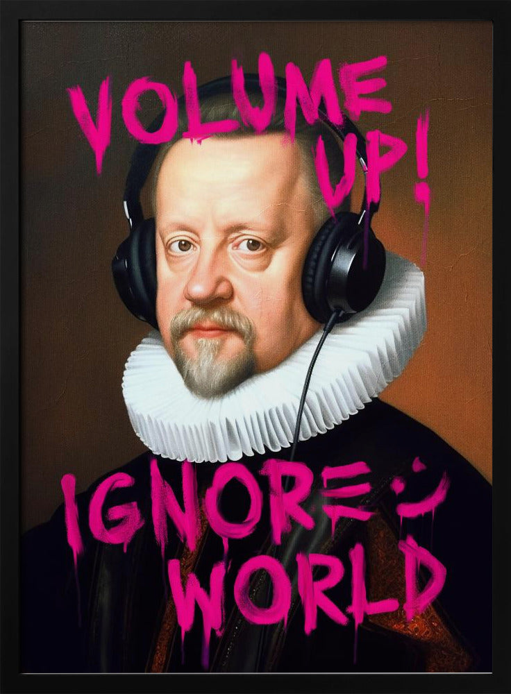 Volume Up Canvas Print-Canvas Print-DECOROLALA